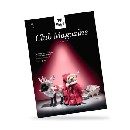 Steiff Club-Magazin Herbst/ Winter 2024 (Englisch)