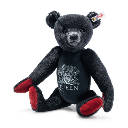 【超希少】Steiff シュタイフブラックジャッキー アメリカ イベント限定品 Steiff Teddy Bear Samurai Japanese Black Japan LIMITED NEW
