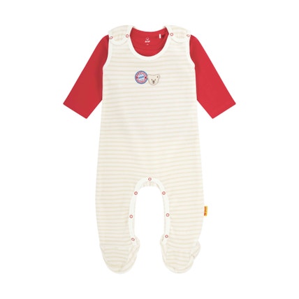 Strampler + T-Shirt langarm FC Bayern