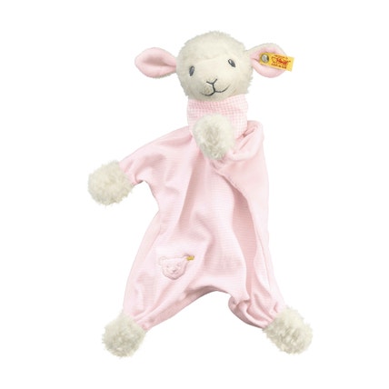 Hoppel Hase Schmusetuch, 28 cm, rosa - Steiff.com