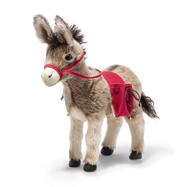 Christmas Donkey 13 in beige Steiff