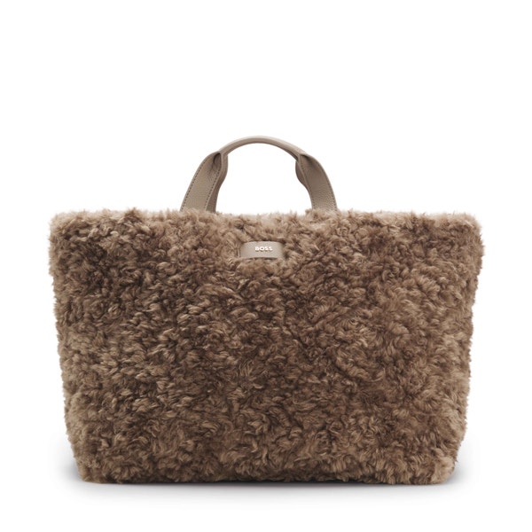 BOSS x Steiff - Palmah Tote Bag, light brown - Steiff.com