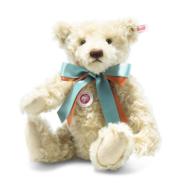 2021 British Collector Bear, 14 in, beige - Steiff.com 2021 British Collector Bear, 14 in, beige - Steiff.com