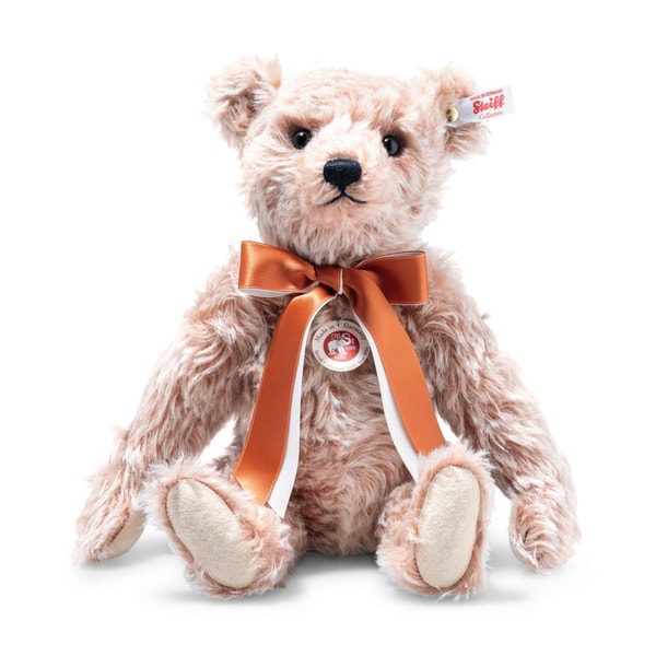 British Collectors' Teddy bear 2024, 13 in, orange - Steiff.com