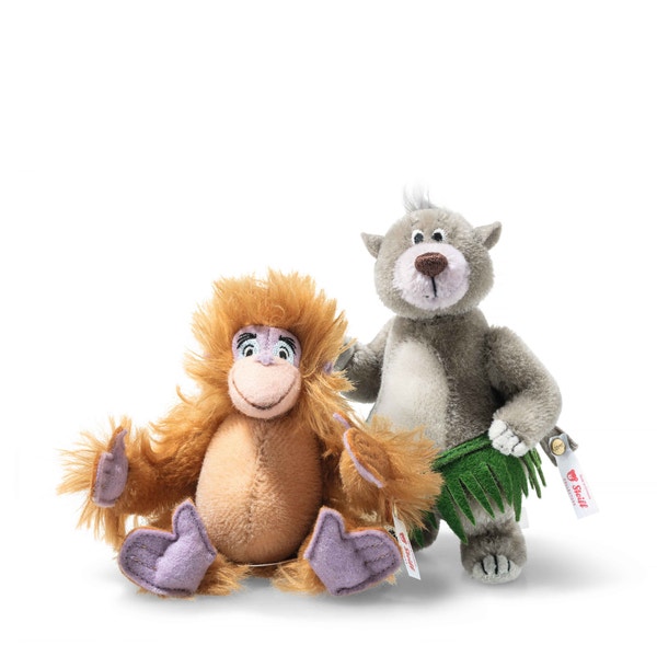 Steiff社製ジャングルブックのバルー限定フィギュア Disney The Jungle Book Limited Edition Set, 6 in, multicolored