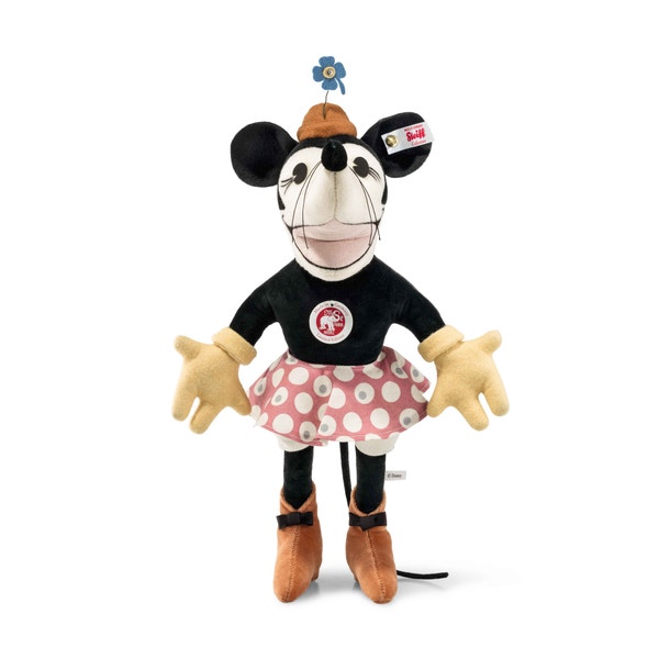 可愛いクリスマスツリーやギフトが！ Disney Minnie Mouse 1932, 31 cm, black - Steiff.com シュタイフ社