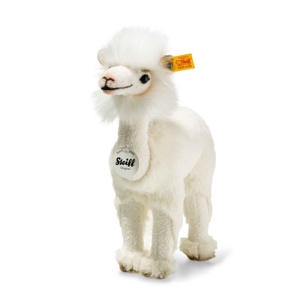 Lita llama, 9 in, white - Steiff.com