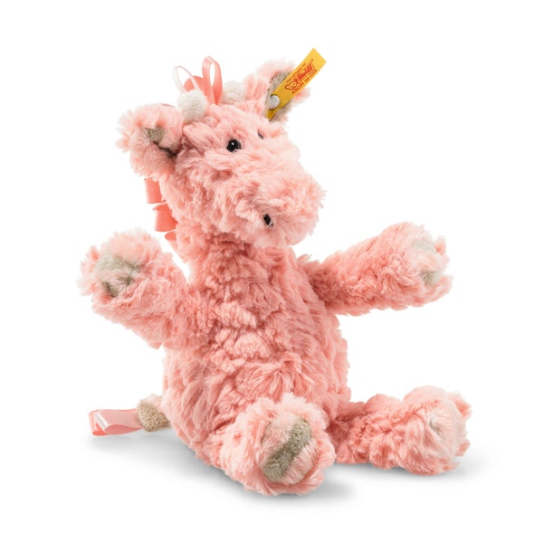 Soft Cuddly Friends Giselle giraffe, 8 in, pink - Steiff.com
