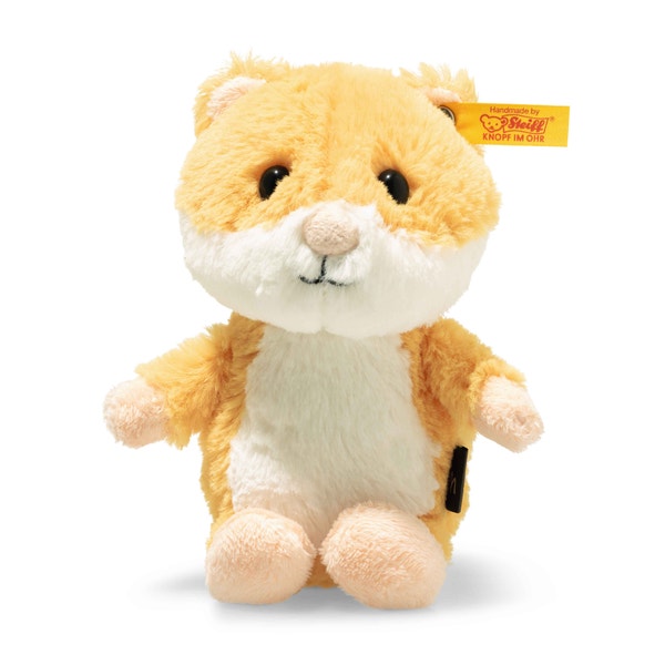 Soft Cuddly Friends Happy hamster 14 cm yellow Steiff