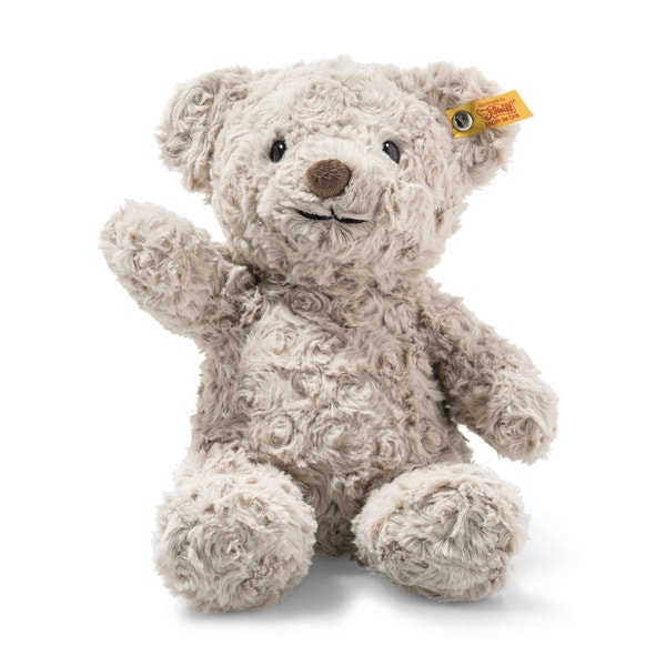 Honey Teddy Bear, 11 in, light grey - Steiff.com