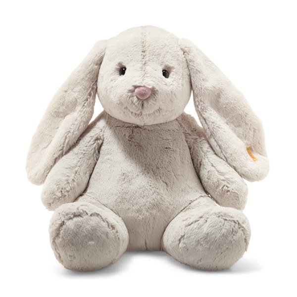 XL Hoppie Rabbit, 19 in, light grey - Steiff.com