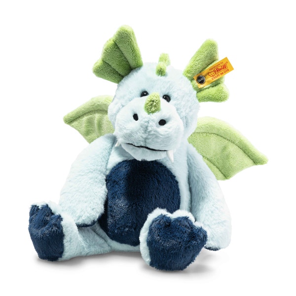 Samu the Magic Dragon, 11 in, light blue - Steiff.com