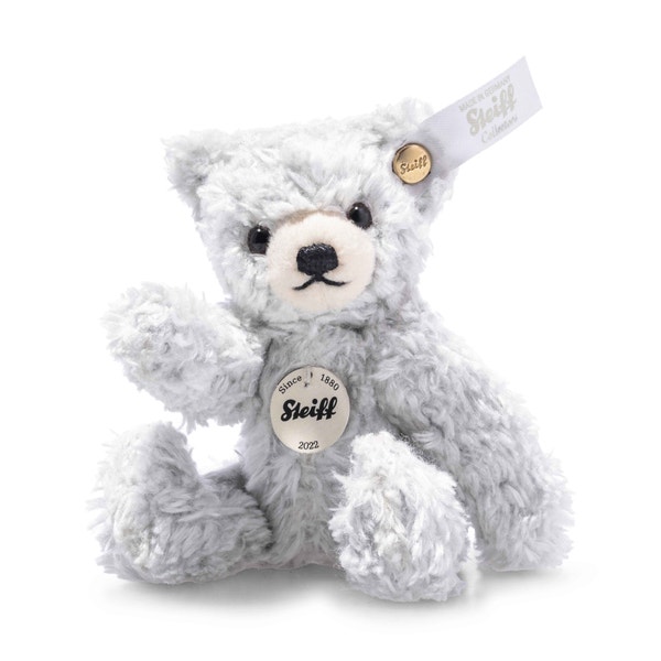 【新品・未使用】♡ STEIFF TEDDY BEARS AND HEIDI Guardian angel Teddy bear, 13 cm, light blue - Steiff.com