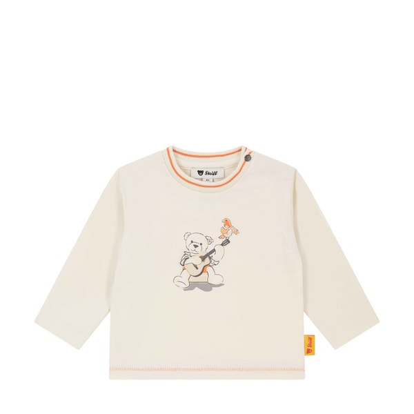 Steiff T-Shirt Langarm Maglietta a Maniche Lunghe Bimbo