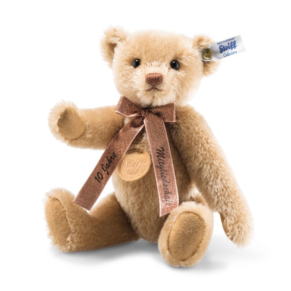 完品 シュタイフ Steiff Original Teddybear 1968-1990 STEIFF Original Teddy Bear 26 cm 10” Jointed Honey Blond