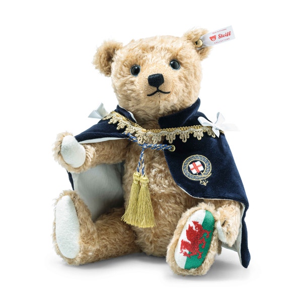 希少！Steiff ウィルアム王子結婚記念テディベアー William – The Prince of Wales, 30 cm, beige - Steiff.com