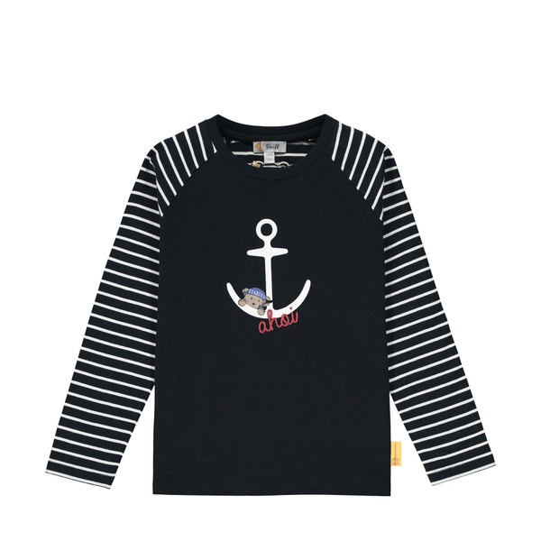 Steiff Jungen Mit Teddybärmotiv Langarmshirt Steiff Jungen Mit Teddybärmotiv Langarmshirt